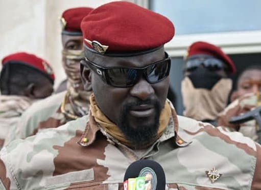 Colonel Mamadi Doumbouya, président de la transition guinéenne