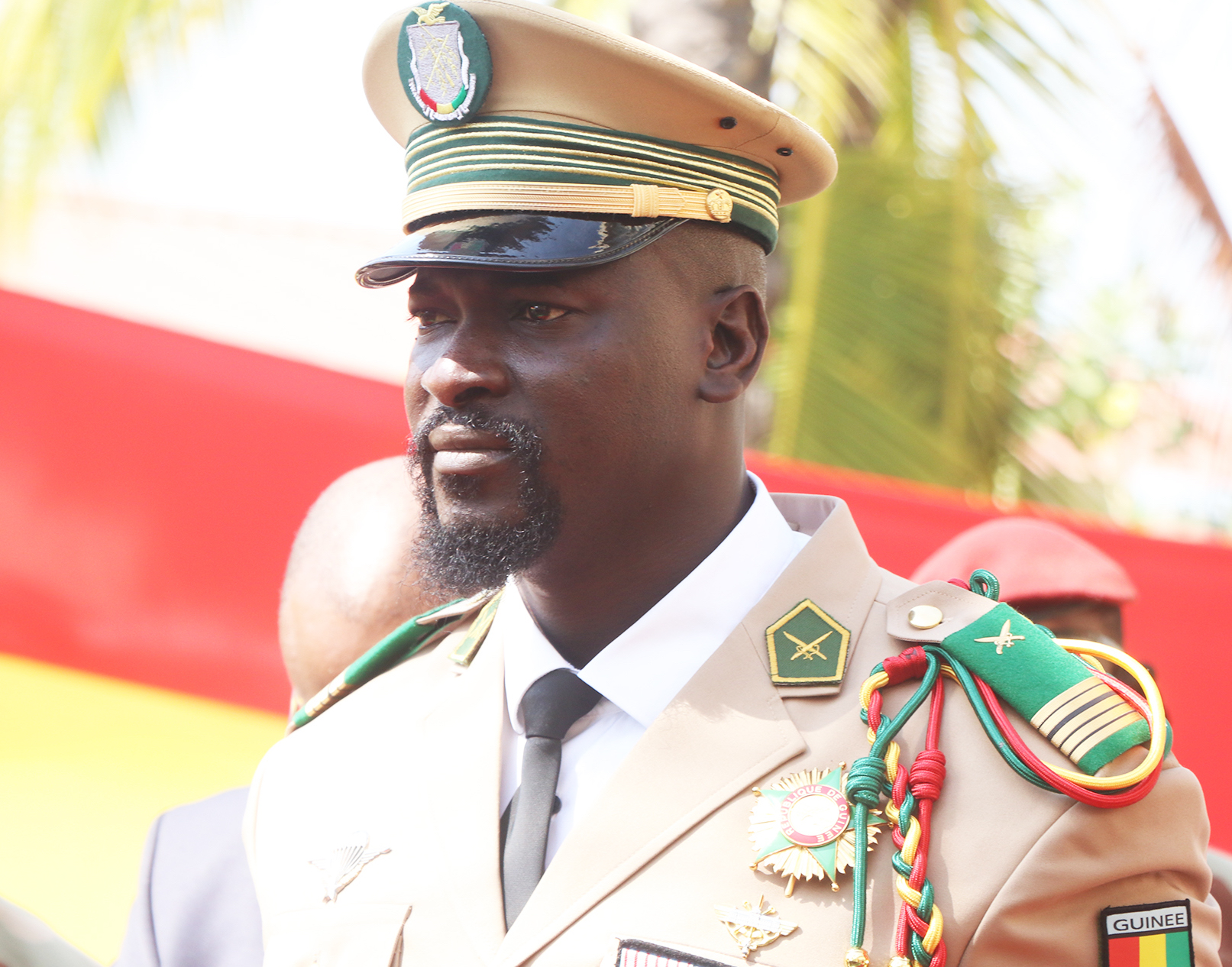 Colonel Mamadi Doumbouya, président de la transition guinéenne