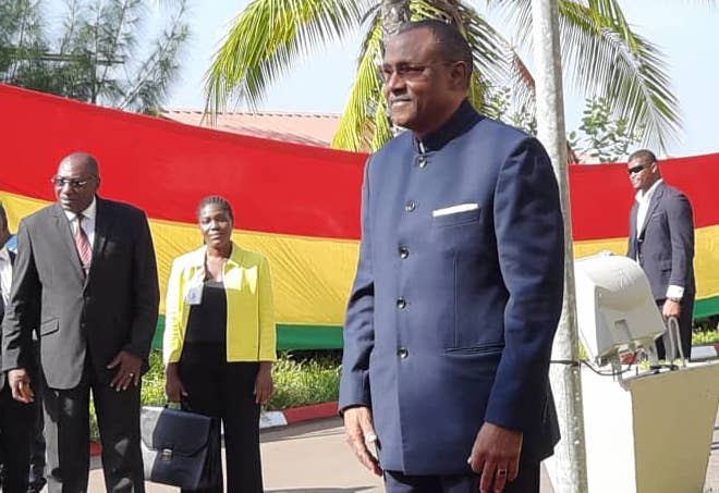 Mohamed Beavogui, Premier ministre de la transition Guinéenne