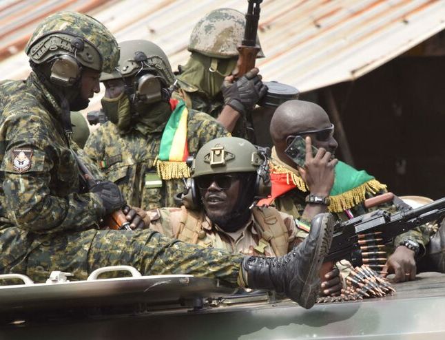 Colonel Mamadi Doumbouya, président de la transition guinéenne