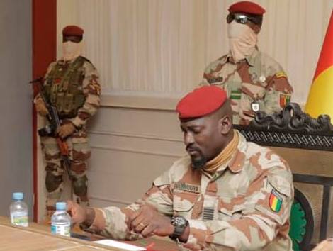 Feature image Colonel Mamadi Doumbouya, président de la transition guinéenne