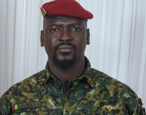 Feature image Colonel Mamadi Doumbouya, président de la transition guinéenne