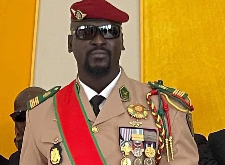 Colonel Mamadi Doumbouya, président de la transition guinéenne