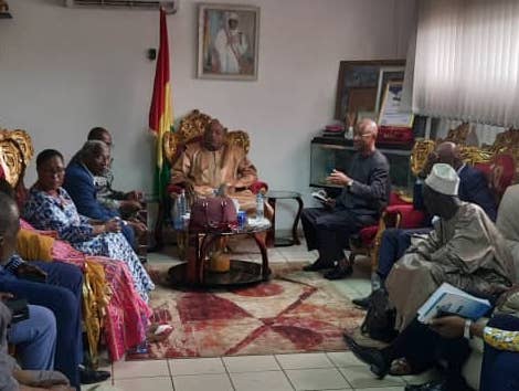 Des acteurs politiques guinéens : Mamadou Sylla, Makalé Traoré, Bah Oury, Cellou Dalein Diallo