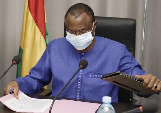 Feature image Mohamed Beavogui, Premier ministre de la transition Guinéenne