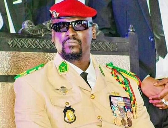 Feature image Colonel Mamadi Doumbouya, président de la transition guinéenne