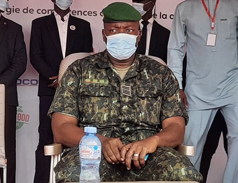 Colonel Amara Camara, ministre Secrétaire Général à la Présidence de la République