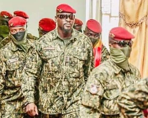 Colonel Mamadi Doumbouya, président de la transition guinéenne
