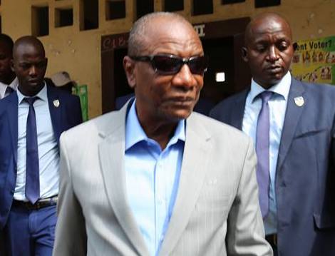 Feature image L'ancien président guinéen Alpha Condé