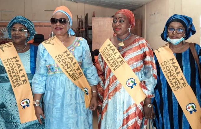 Feature image Des membres du réseau des femmes africaines ministres et parlementaires de Guinée