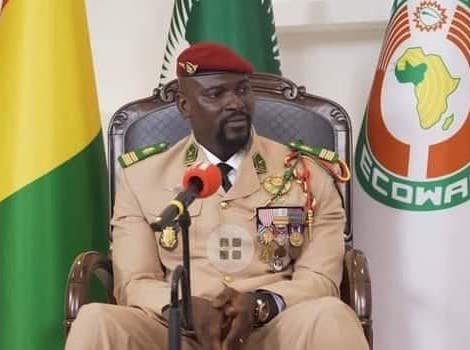 Colonel Mamadi Doumbouya, président de la transition guinéenne