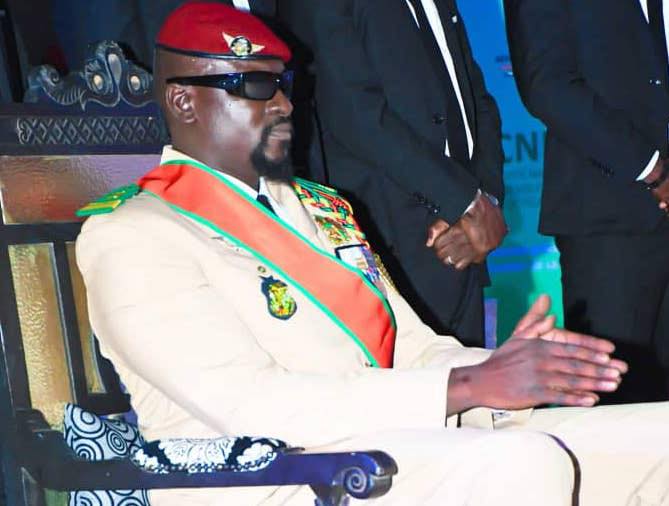 Colonel Mamadi Doumbouya, président de la transition guinéenne
