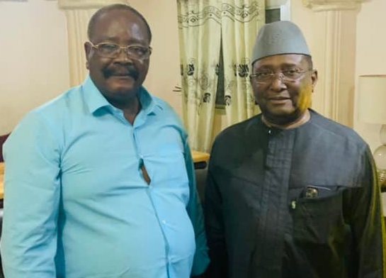 Feature image Saloum Cissé, Secrétaire Général du RPG arc-en-ciel et Sidya Touré, leader de l'UFR