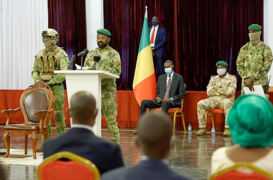 Colonel Assimi Goita président de la transition malienne