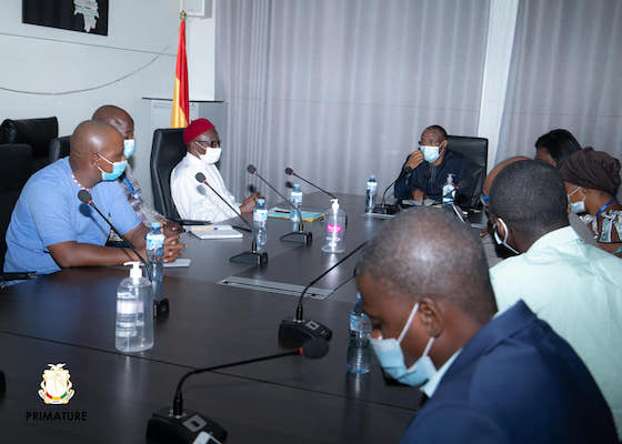 Feature image Des responsables de l’Agence Nationale de Lutte contre la Corruption (ANLC) reçus par le Premier ministre Mohamed Béavogui