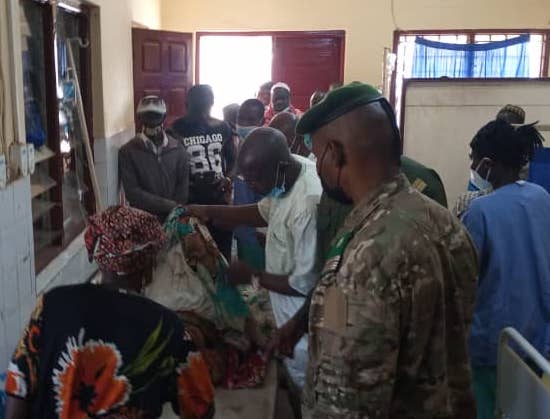 Feature image Des blessés reçus au service des urgences de l'hôpital régional de N'Zérékoré
