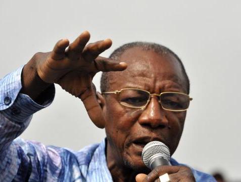 L'ancien président guinéen Alpha Condé