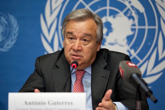 Feature image Antonio Guteress, Secrétaire Général de l’Organisation des Nations-Unies
