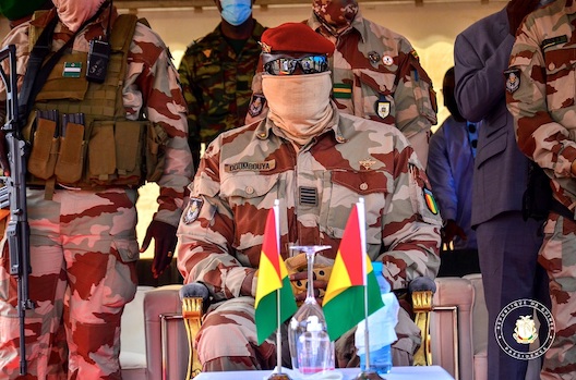 Feature image Colonel Mamadi Doumbouya, président de la transition guinéenne