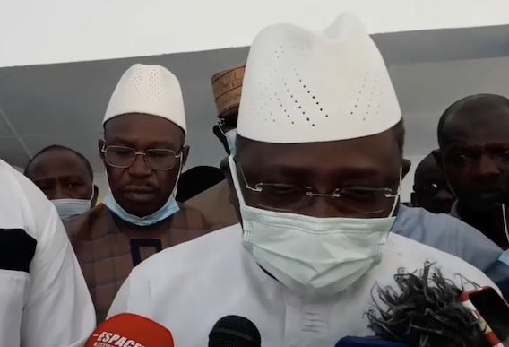 Feature image Sidya Touré, leader de l'UFR et ses alliés du FPP