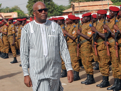 Roch Marc Christian Kaboré, président du Burkina Faso