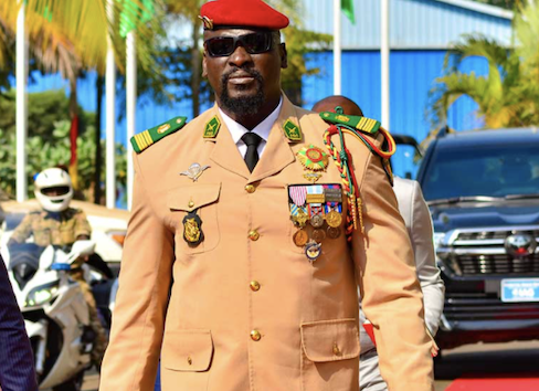 Colonel Mamadi Doumbouya, président de la transition guinéenne