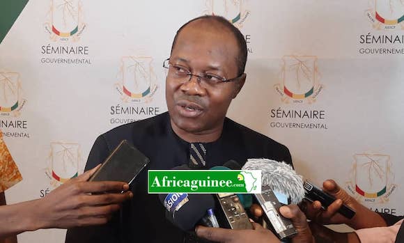 Feature image Ousmane Gaoual Diallo, porte-parole du gouvernement de transition
