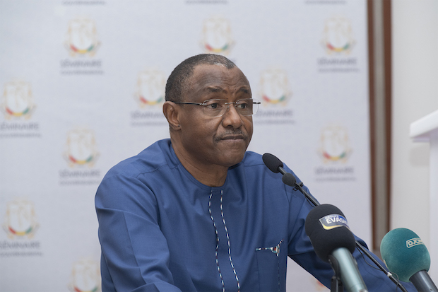 Mohamed Beavogui, Premier ministre de la transition Guinéenne