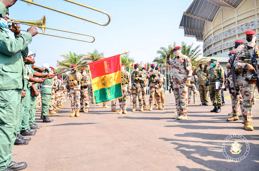 Colonel Mamadi Doumbouya, président de la transition guinéenne