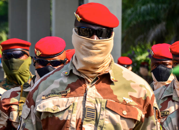Colonel Mamadi Doumbouya, président de la transition guinéenne