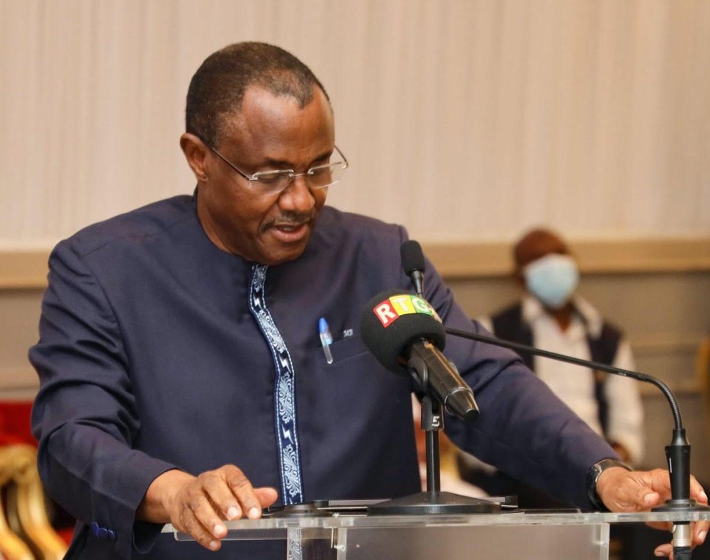 Mohamed Beavogui, Premier ministre de la transition Guinéenne