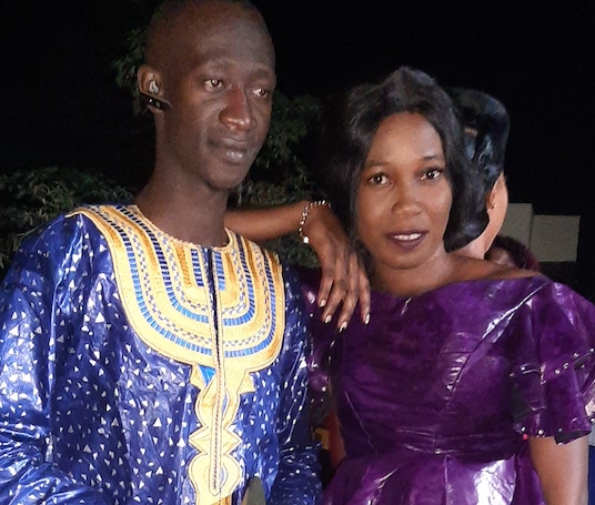 Oumar Sory Camara et Fatoumata Manet A.T.S.