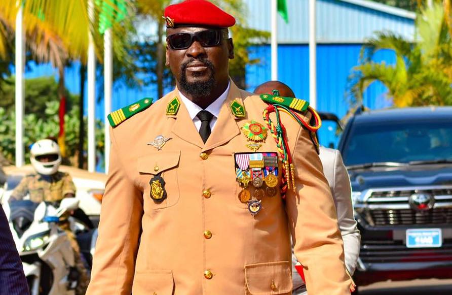 Feature image Colonel Mamadi Doumbouya, président de la transition guinéenne