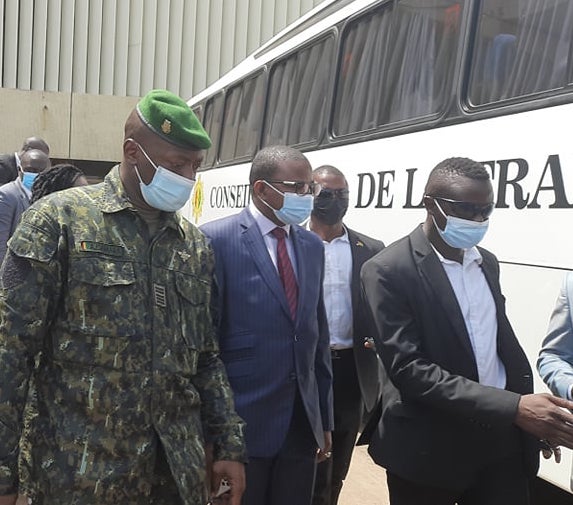 Feature image Colonel Amara Camara et Dr. Dansa Kourouma président du CNT