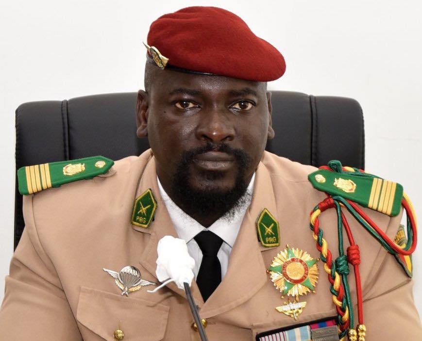 Feature image Colonel Mamadi Doumbouya, président de la transition guinéenne