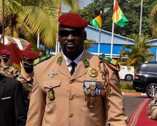 Colonel Mamadi Doumbouya, président de la transition guinéenne