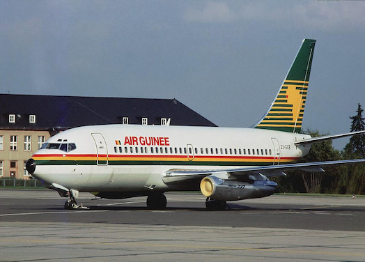 Air Guinée, image d'archive
