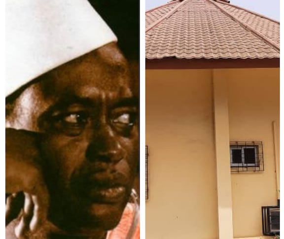 Feature image Diallo Telli et la maison où habite sa famille