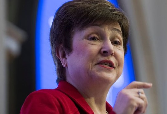 La Directrice Générale du FMI, Kristalina Georgieva