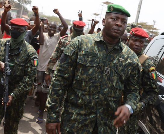 Colonel Amara Camara, ministre Secrétaire Général à la Présidence de la République