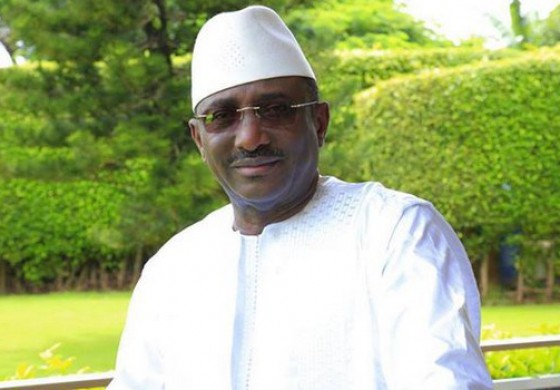 Sidya Touré, leader de l'UFR dans sa résidence à la Minière