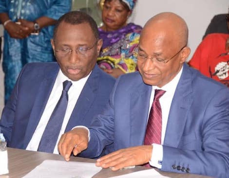 Feature image Les anciens Premiers ministres Cellou Dalein Diallo et Sidya Touré