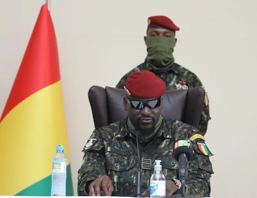 Colonel Mamadi Doumbouya, président de la transition guinéenne