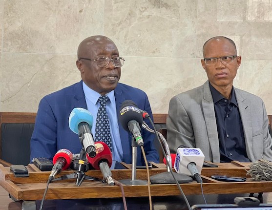Maitre Paul Yomba Kourouma et maitre Amadou Diallo
