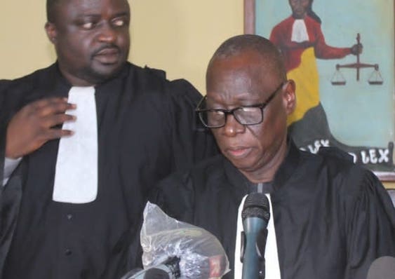 Feature image Maitre Djibril Kouyaté, Bâtonnier de l'ordre des avocats de Guinée