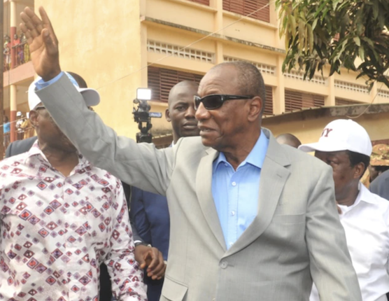 Feature image L'ancien président guinéen Alpha Condé