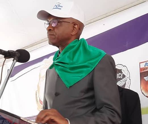 Bachir Diallo, ministre de la sécurité et de la protection civile
