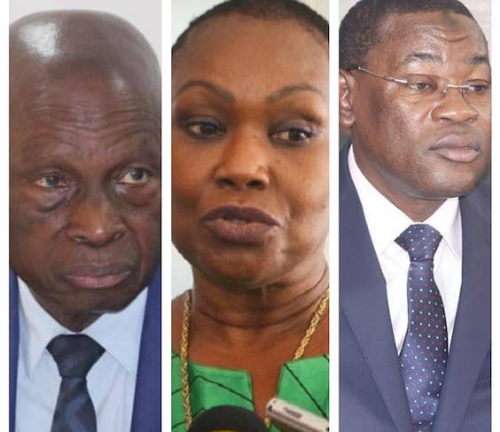 Mamadi Camara, Kadiatou Emilie Diaby, Papa Koly Kourouma, photomontage Africaguinee.com