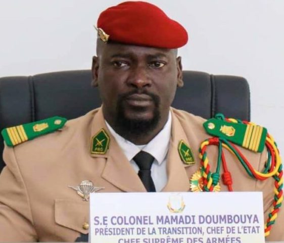 Feature image Colonel Mamadi Doumbouya, président de la transition guinéenne