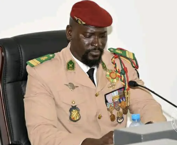 Feature image Colonel Mamadi Doumbouya, président de la transition guinéenne